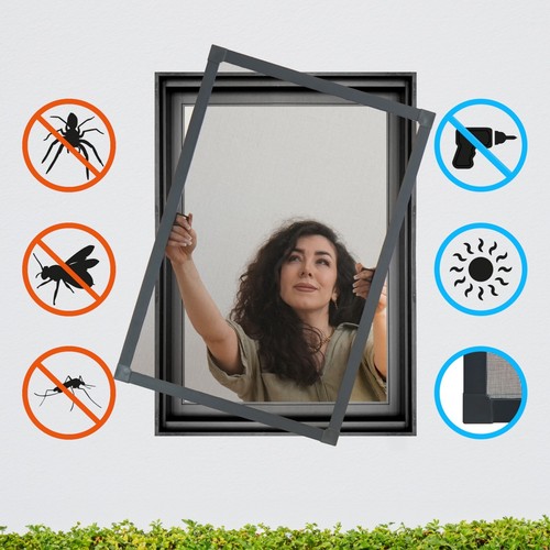 Fliegengitter fenster alu - fliegengitter,